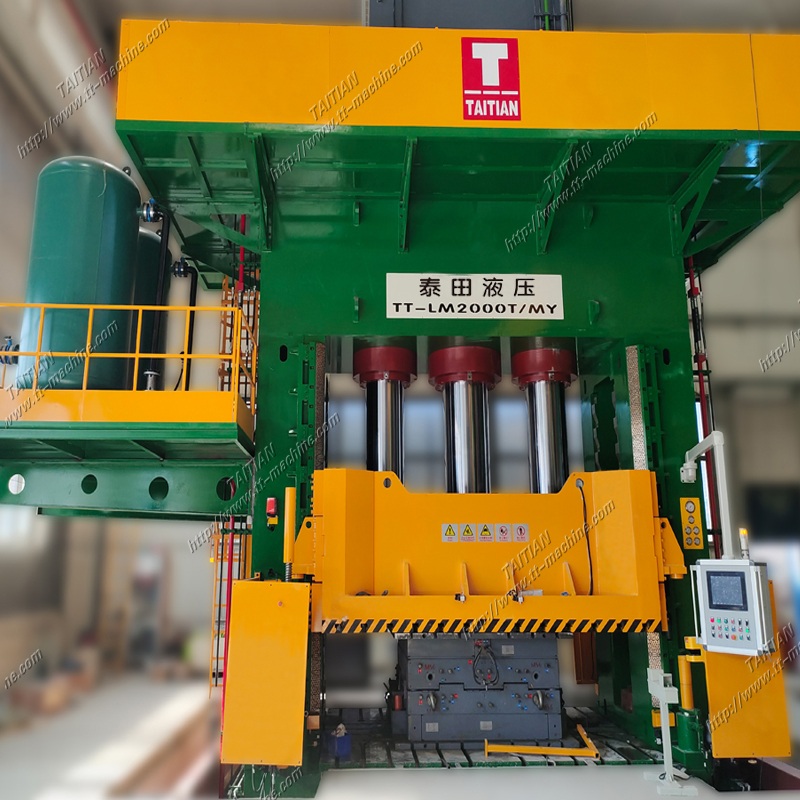 Máquina de imprensa hidráulica de 2000tons para compósitos que formam a porta SMC